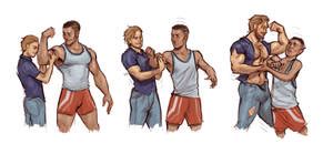 Junpei Shibayama to Beetlemon Muscle Growth+TF 6 by LYZbie on DeviantArt