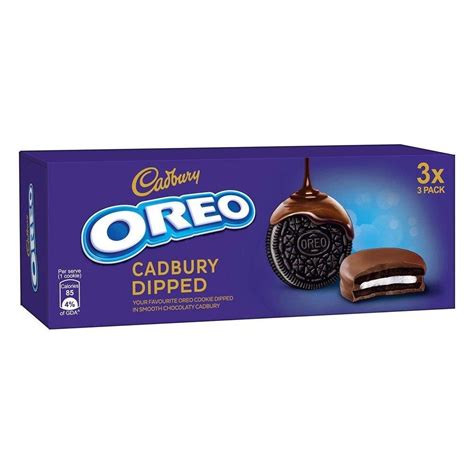Cadbury Oreo Chocolatey Dipped Cream Biscuits 150g - frivery.in