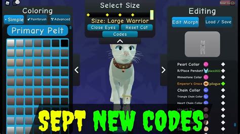 Sept * Warrior Cats Codes Roblox 2022 - Warrior Cats Codes Sep ...