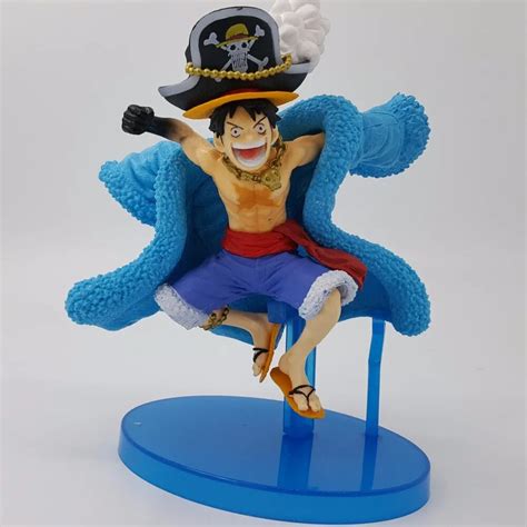 One Piece Luffy Action Figure 20th Anniversary PVC 130mm One Piece ...