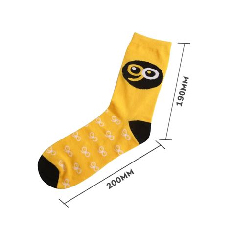 Crew Custom Pattern Woven Bamboo Socks • ASB Branded Merchandise