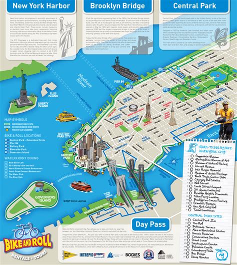 Large detailed alternative New York city tourist map | Vidiani.com ...