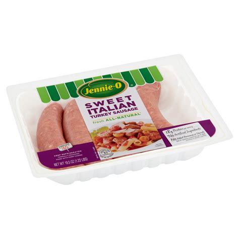 Jennie-O Sweet Italian Turkey Sausage, 19.5 oz – Walmart Inventory Checker – BrickSeek