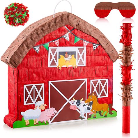 Buy Farm Pinata Bundle Fiesta Pinata Farmhouse Pinata Set Includes ...