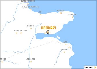 Kendari (Indonesia) map - nona.net