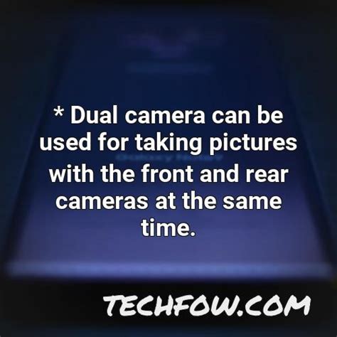 What Is the Use of Dual Front Camera (New Data!) - TechFOW.com