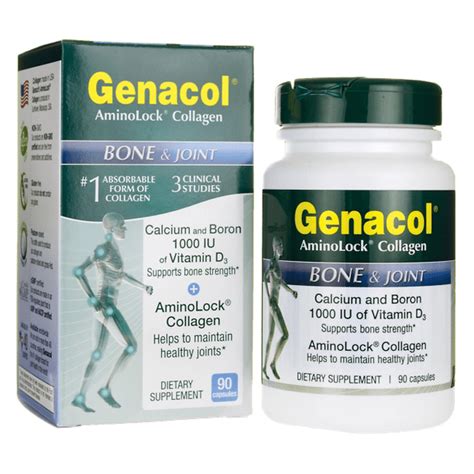 Genacol - AminoLock Collagen Bone & Joint - 90 Capsules - Walmart.com - Walmart.com