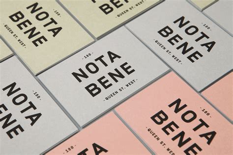 Nota Bene - Fonts In Use