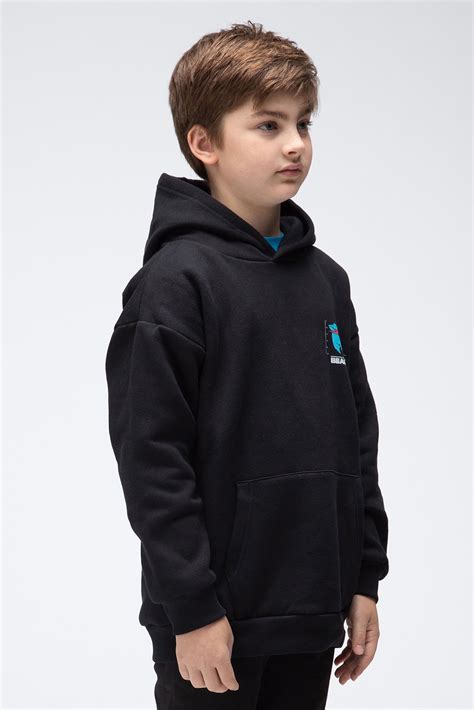 KIDS PARTICLE HOODIE - BLACK – MrBeast.store