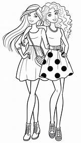 Barbie coloring pages Print For Girls  WONDER DAY — Coloring sketch template