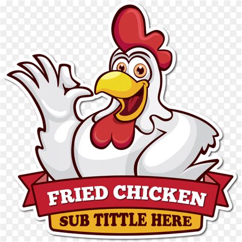 Chicken logo template on transparent background PNG - Similar PNG