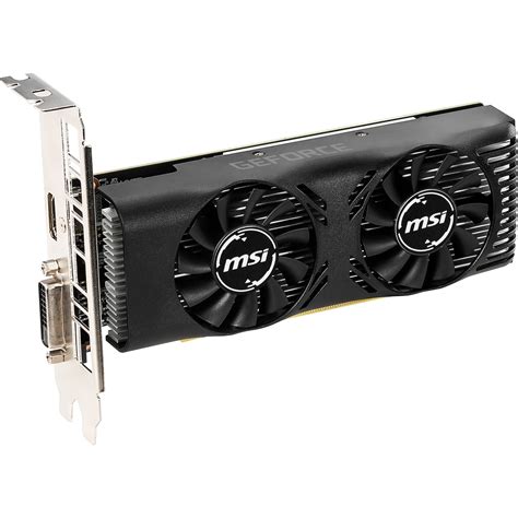 MSI GeForce GTX 1650 4GT Low-Profile Graphics Card G16504TPC B&H ...