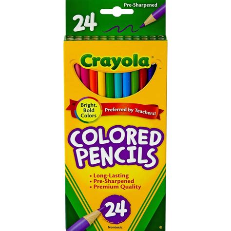 Crayola 24 Ct Colored Pencils, Assorted Colors(Discontinued by ...