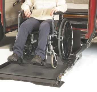 BraunAbility UVL Under-The-Vehicle Occupied Wheelchair Lift