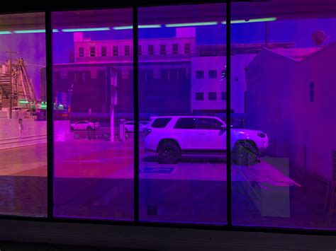 3m Dichroic window film installation at retail store