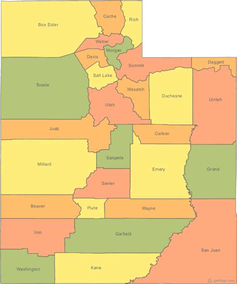 Apple Valley Utah Map - United States