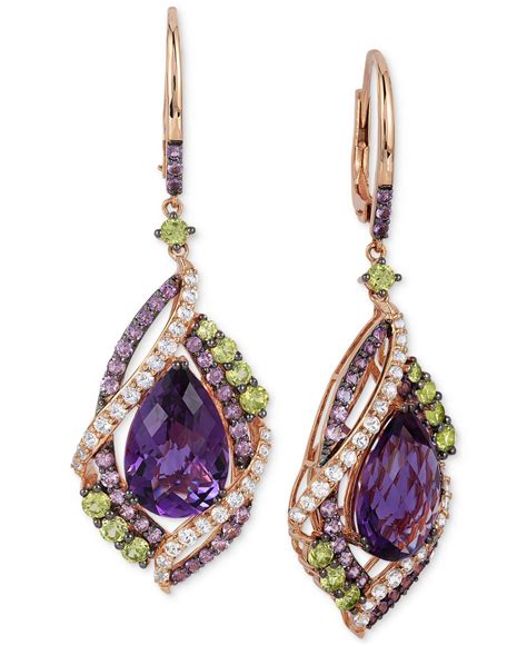 Le vian Crazies Collection® Multi-stone Drop Earrings (12-3/4 Ct. T.w ...