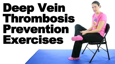 DVT (Deep Vein Thrombosis) Prevention Exercises - Ask Doctor Jo - YouTube