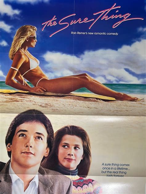 The Sure Thing - 1985 one sheet movie poster original vintage 27x40 ...