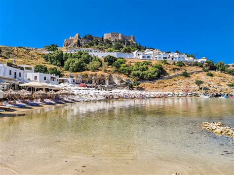 Lindos Beach Free Stock Photo - Public Domain Pictures