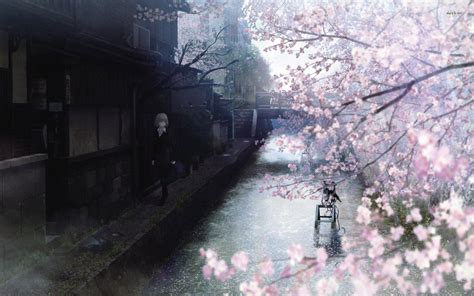 Anime Sakura Trees HD Wallpapers - Wallpaper Cave