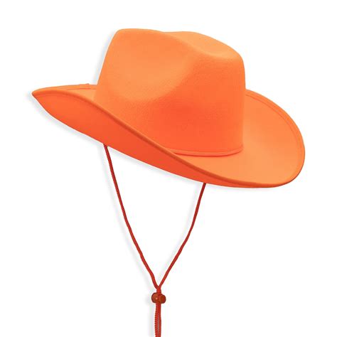 Plain Orange Cowboy Hat Summer Hat Country Western - Etsy