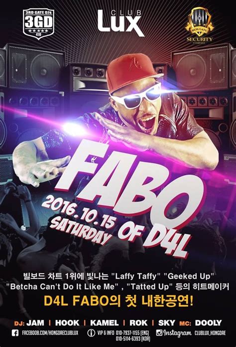 FABO of D4L First show in Korea