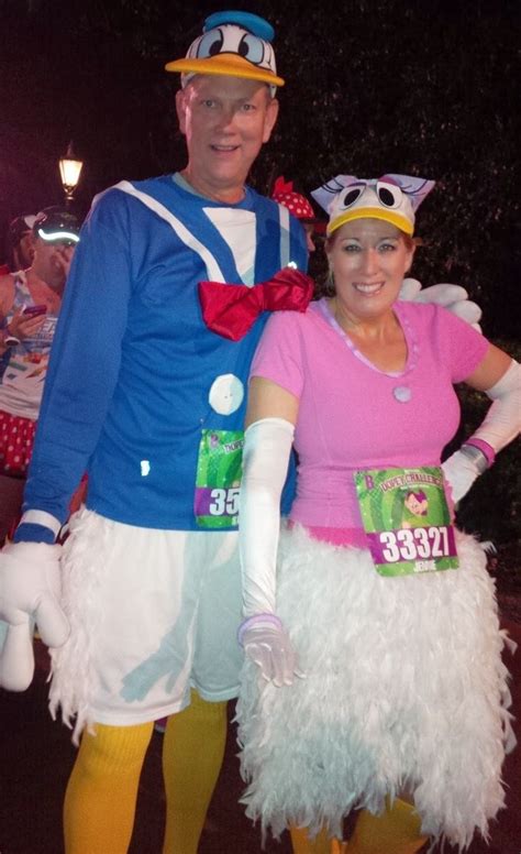 Cute Donald and Daisy costumes! | On the Road to RunDisney! | Disney halloween costumes, Duck ...