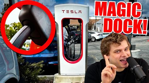 Magic Dock Spotted! | Tesla Time News - YouTube