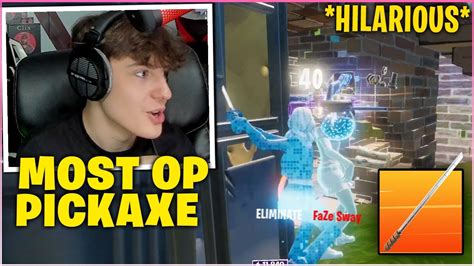 CLIX Is *UNBEATABLE* After Using NEW OP PICKAXE In Season 7! *TROLL MODE* (Fortnite Funny ...