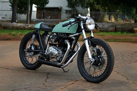 “Yatagarasu” Honda CB360 Cafe Racer by Moth Vintage – BikeBound