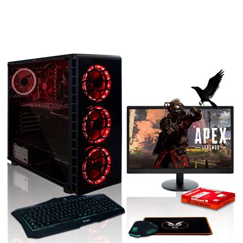 Fierce Apex Legends RGB Gaming PC Bundle - AMD Ryzen 3 2300X 4.0GHz ...