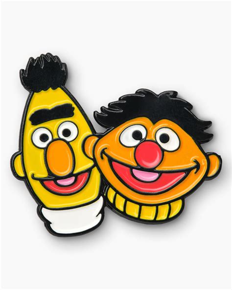 Bert & Ernie Enamel Pin | Official Sesame Street Merch Australia