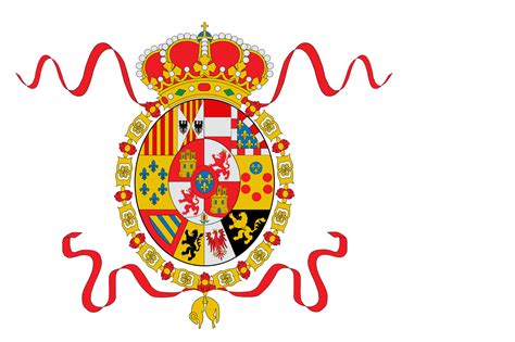 Spain (1760-1785) | Bandera, Escudo de armas, España