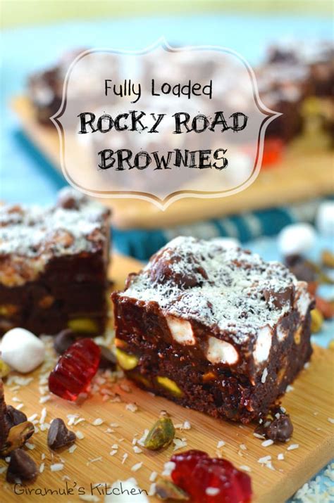 Fully Loaded Rocky Road Brownies | The Flavor Bender