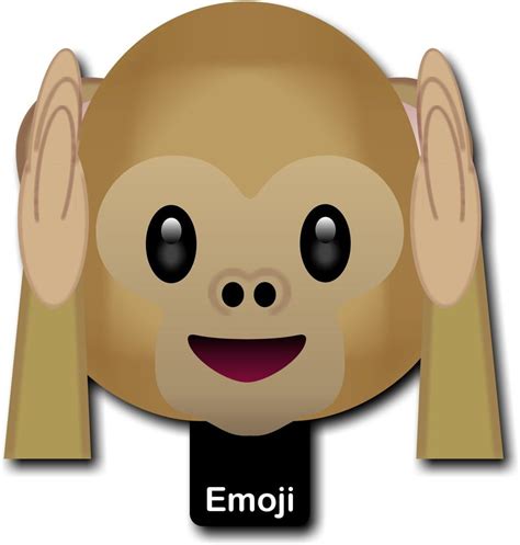 Emoji Three Wise Monkeys Photo Booth Props by SillyJokes on Etsy