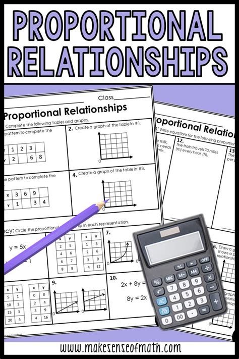 Proportional Relationship Worksheet Grade 7 | Try this sheet