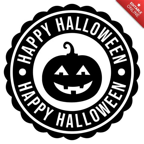 Happy Halloween Logo Design Template | Free Design Template