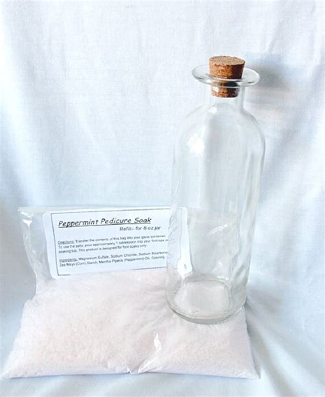 Peppermint Foot Soak-Bulk Bath Salts Pedicure Salts for Feet