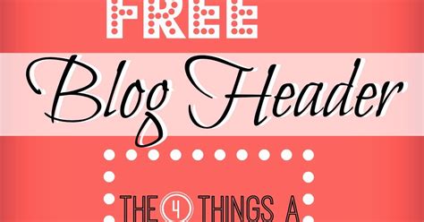 Two It Yourself: How to Blog Series: Making a (Free) Blog Header