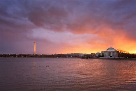 Sunrise at the Tidal Basin