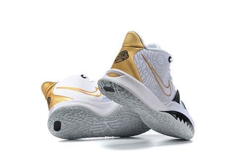 Nike Kyrie 7 White Black Gold - FavSole.com