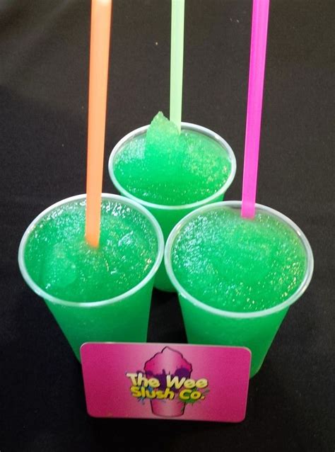 Lime & Lemon #slush #drinks from The Wee Slush Company