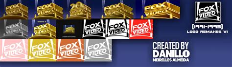 Fox Video (1991-1993) remakes V1 by DanilloTheLogoMaker on DeviantArt