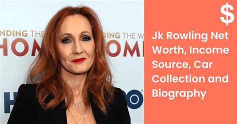 Jk Rowling Net Worth, Income Source, Car Collection And Biography ...