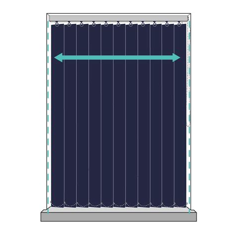 How to Measure for Vertical Blind Replacement Slats Guide