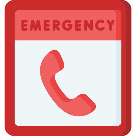 Emergency call Special Flat icon