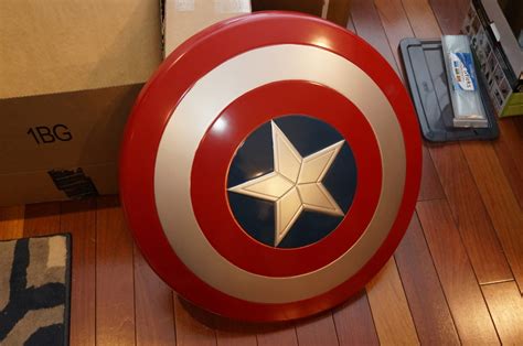 nerdy views: Captain America Shield Project