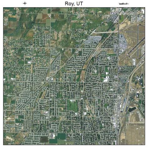 Aerial Photography Map of Roy, UT Utah