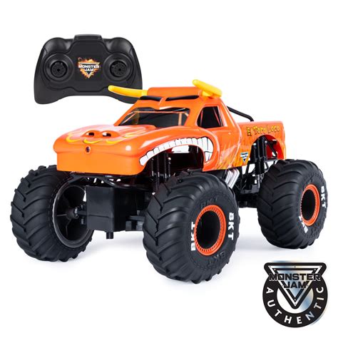 Monster Jam, Official El Toro Loco Remote Control Monster Truck, 1:15 Scale, 2.4 GHz - Walmart ...